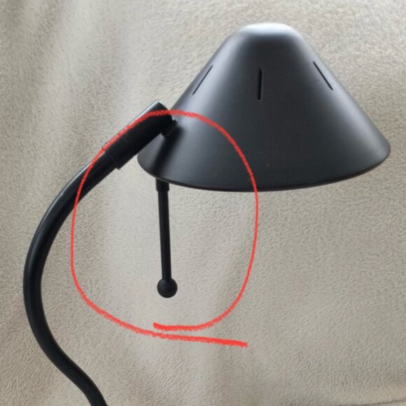 Vintage Memphis Style UFO Dome GEORGE KOVACS Halogen Desk Lamp Post Modern - Picture 15 of 15